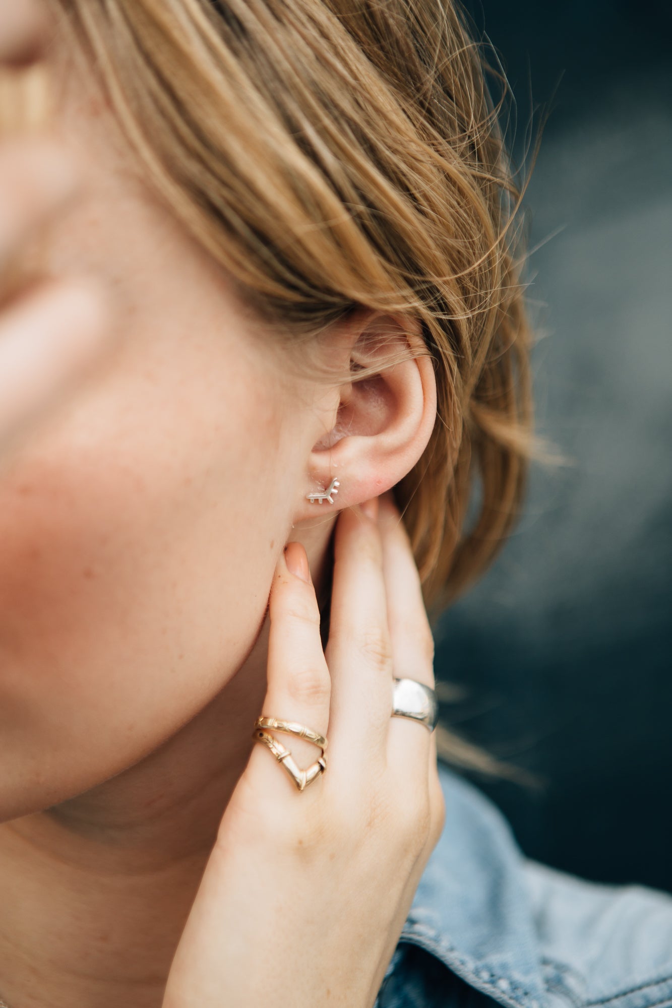 Sunrise Earrings - Silver