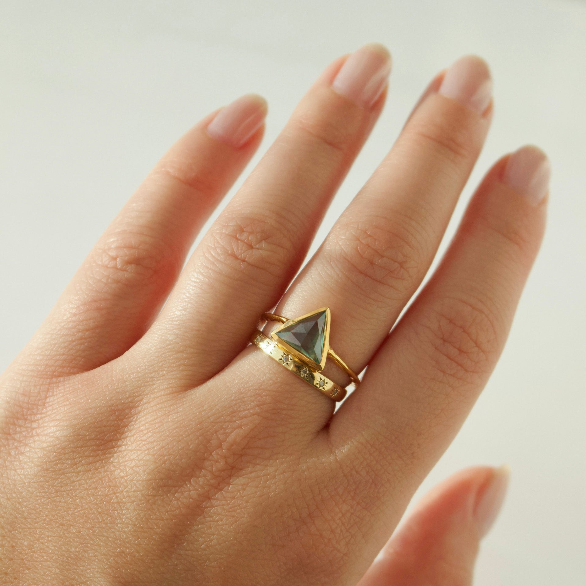 Farrah Fern Green Topaz Ring