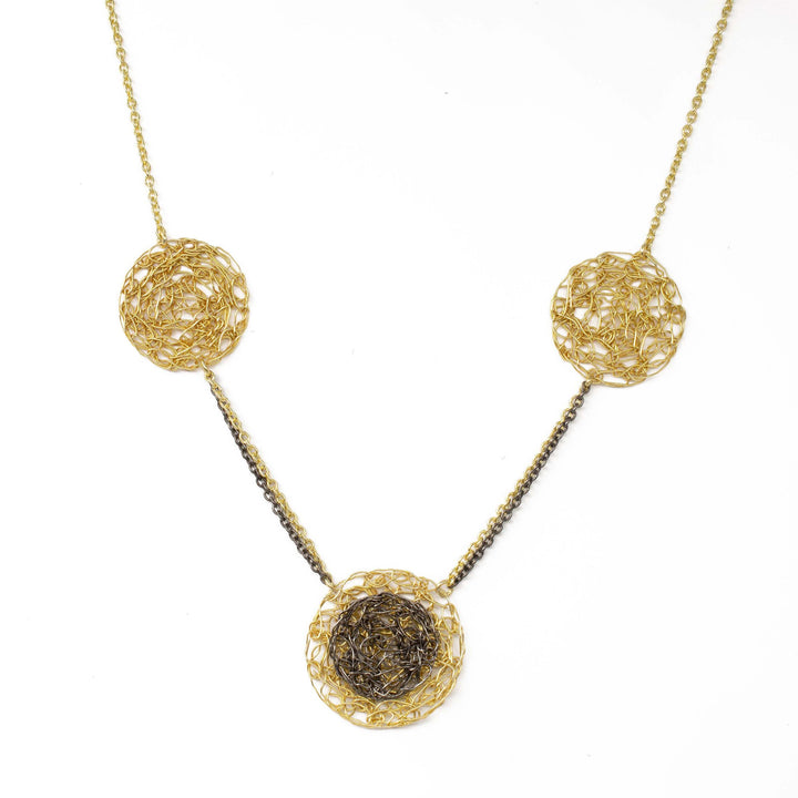 black-rhodium-and-gold-disc-necklace