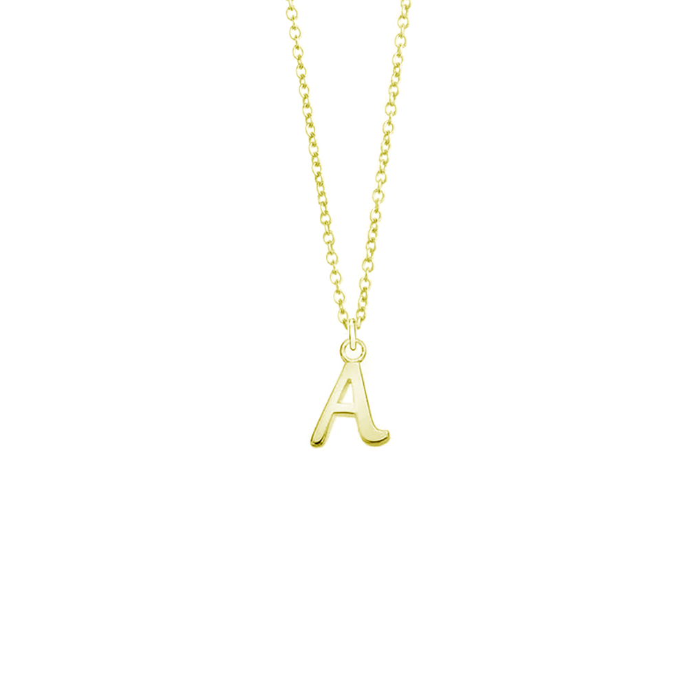 Gold Initial Necklace