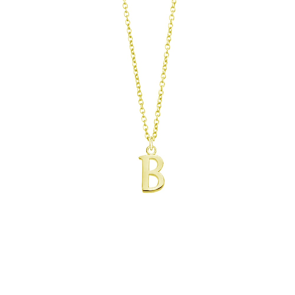 Gold Initial Necklace