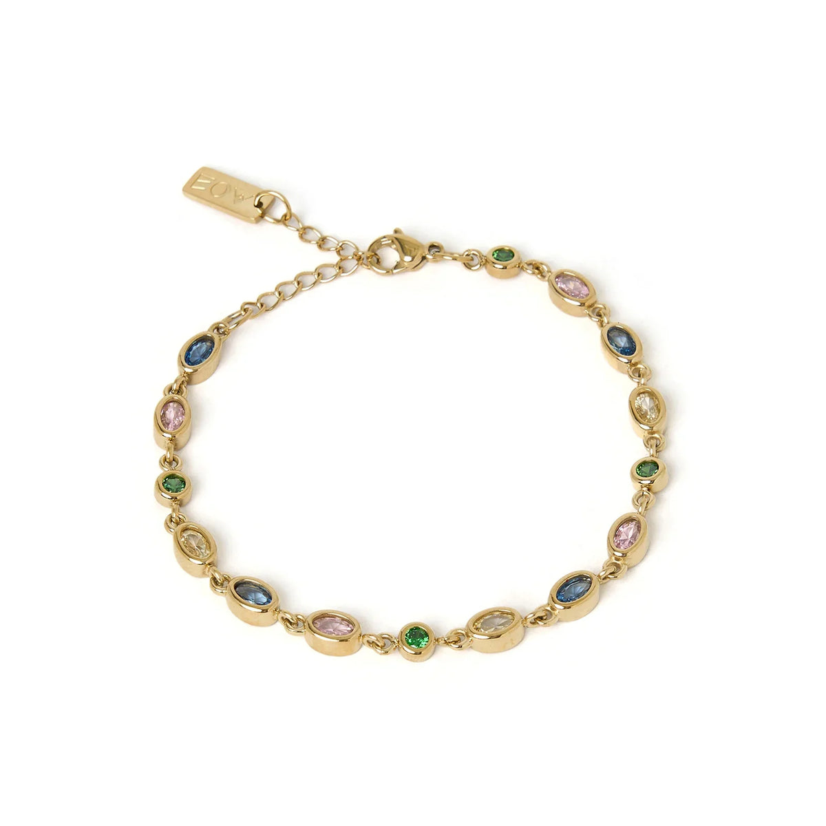 Isadora Gold Bracelet Multi