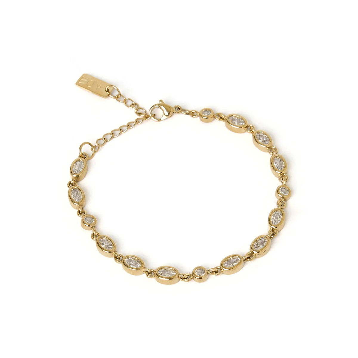Isadora Gold Bracelet Stone