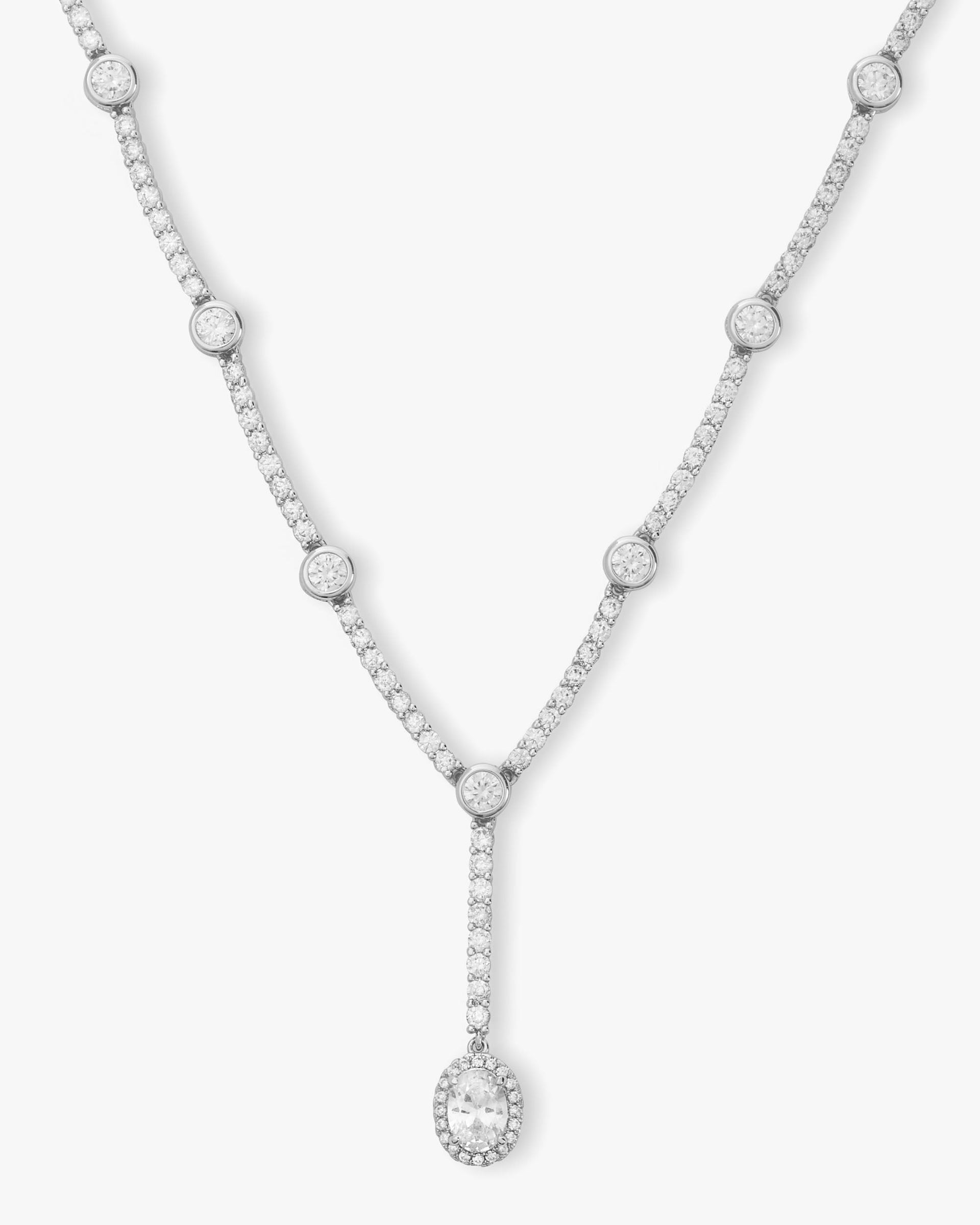 she-is-an-icon-lariat-necklace-18-inch-in-silver-and-white-diamondettes
