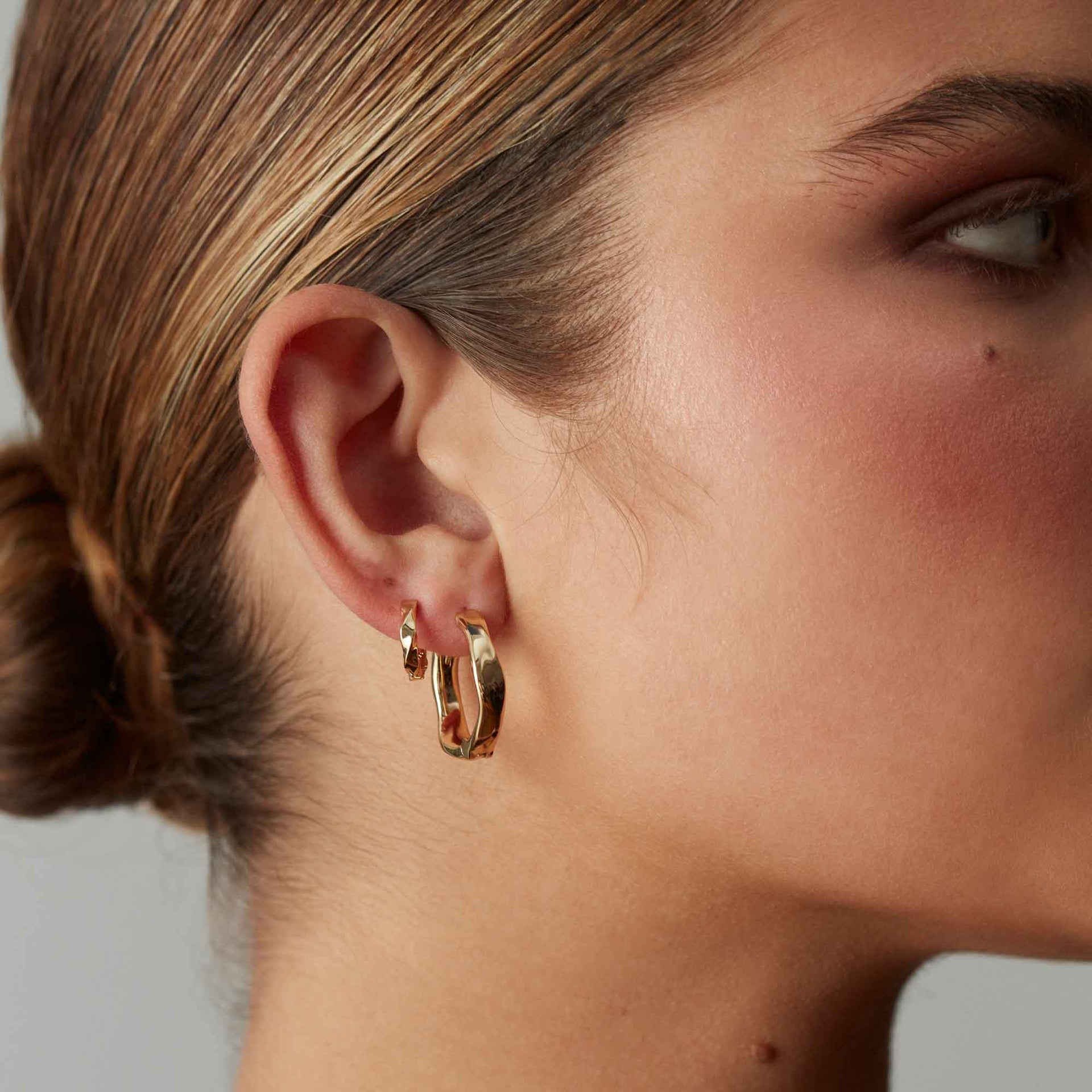 Mini Karma Hoops Gold