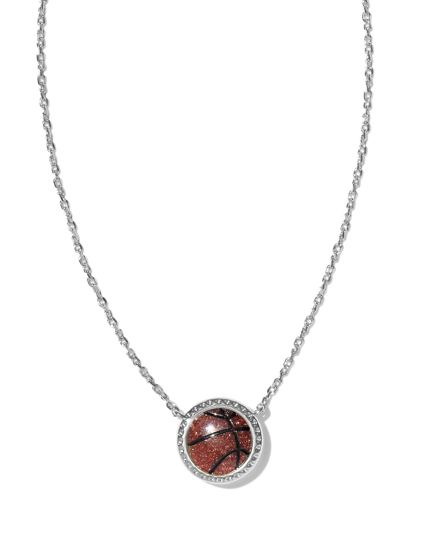basketball-silver-short-pendant-necklace-in-orange-goldstone-swarovski