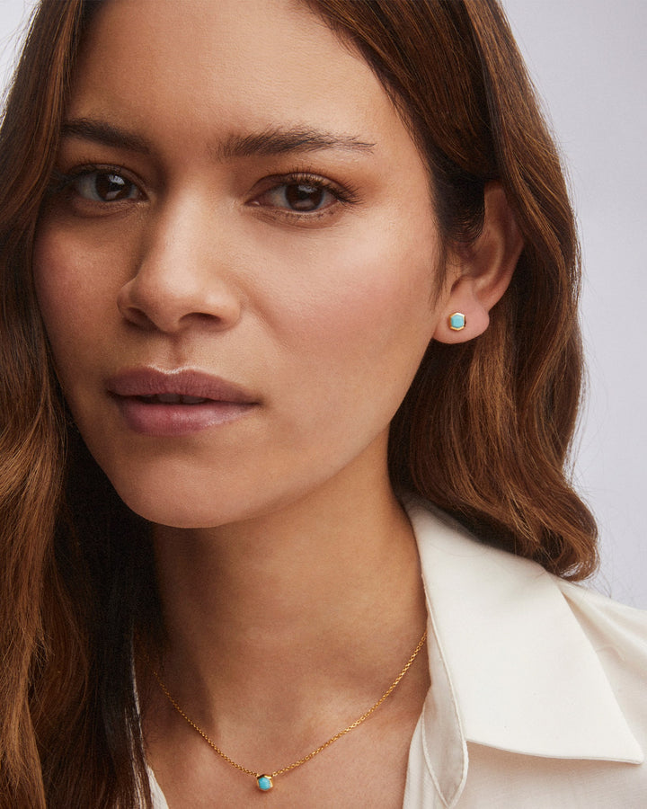 davie-18k-gold-vermeil-stud-earrings-in-turquoise-swarovski