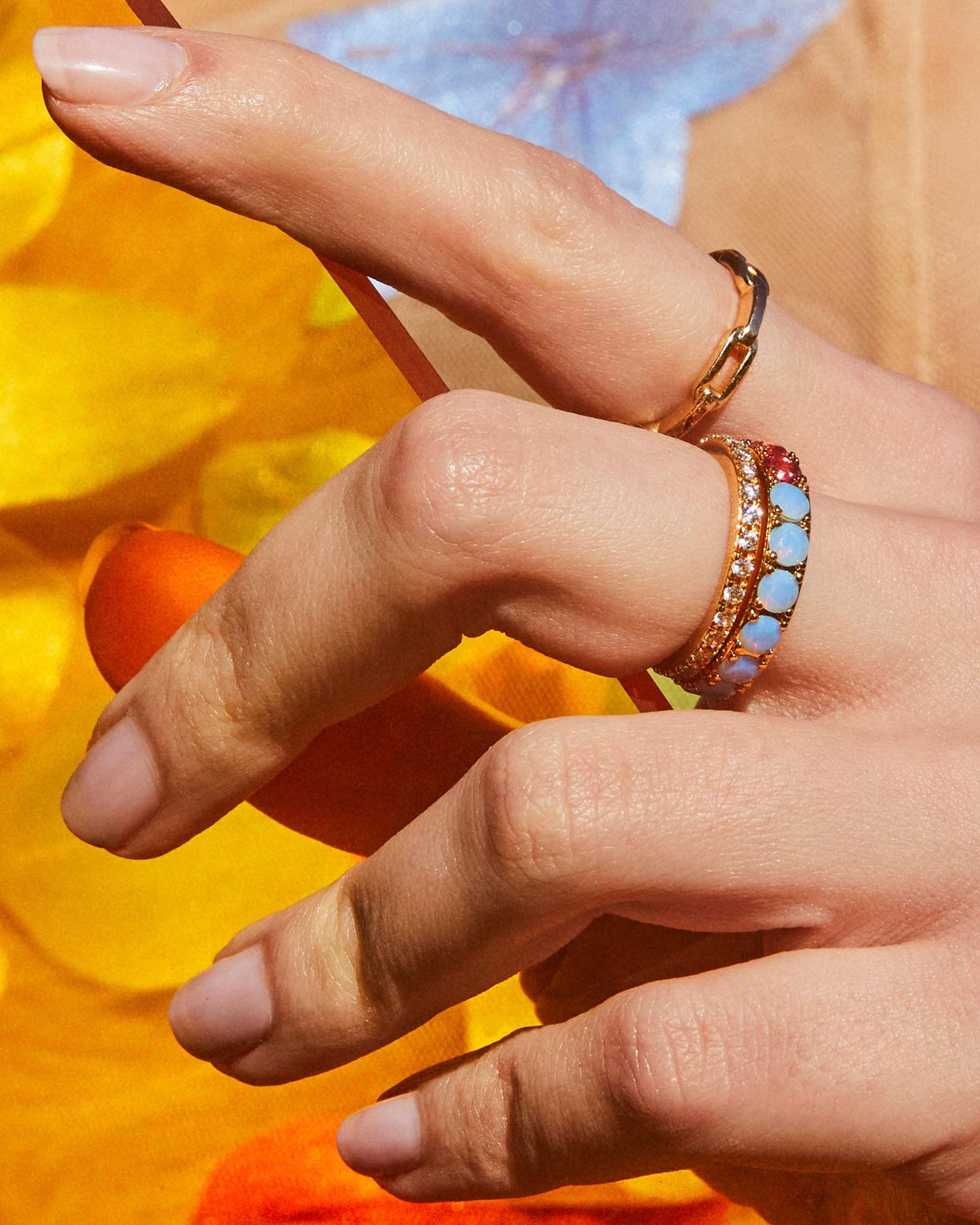 chandler-gold-band-ring-in-pink-blue-mix-swarovski