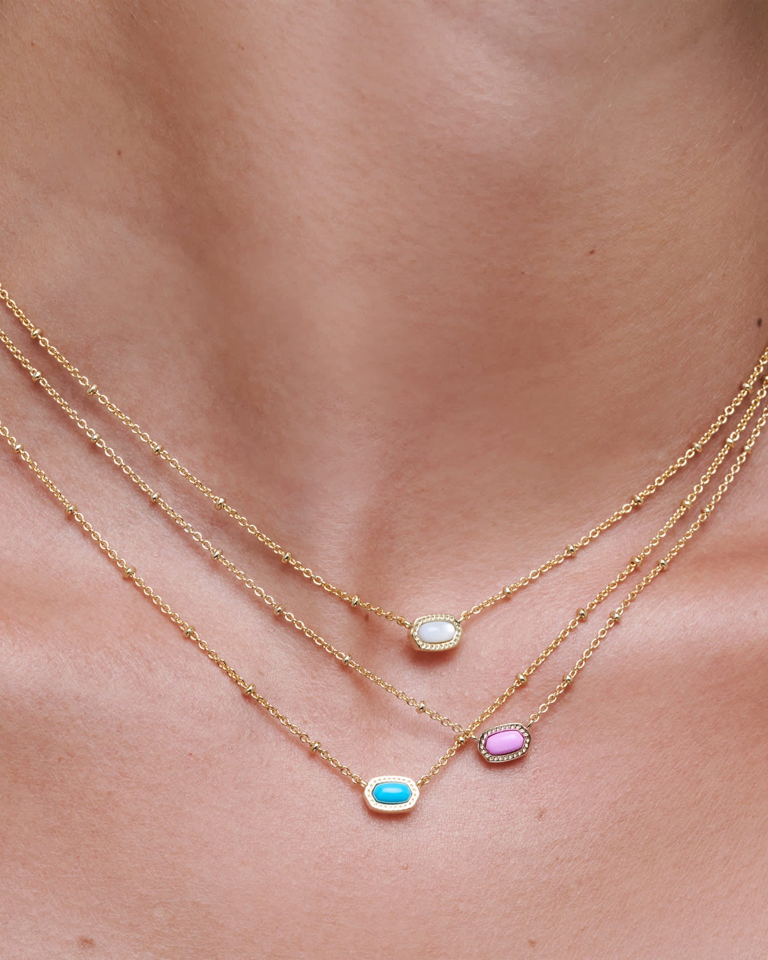 mini-elisa-gold-satellite-short-pendant-necklace-in-turquoise-swarovski