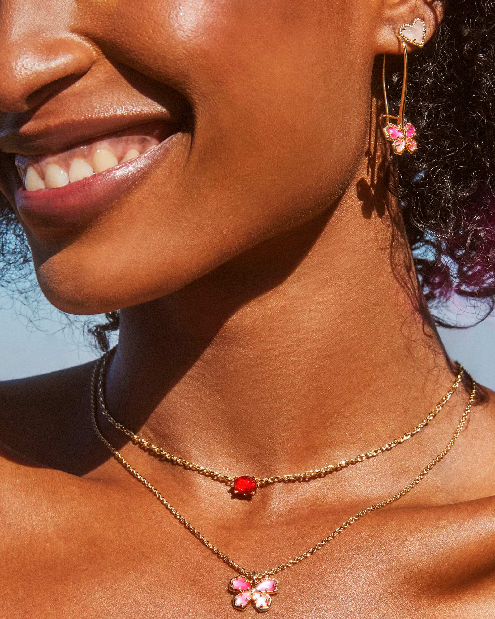 mae-gold-butterfly-wire-drop-earrings-in-azalea-pink-mix-swarovski