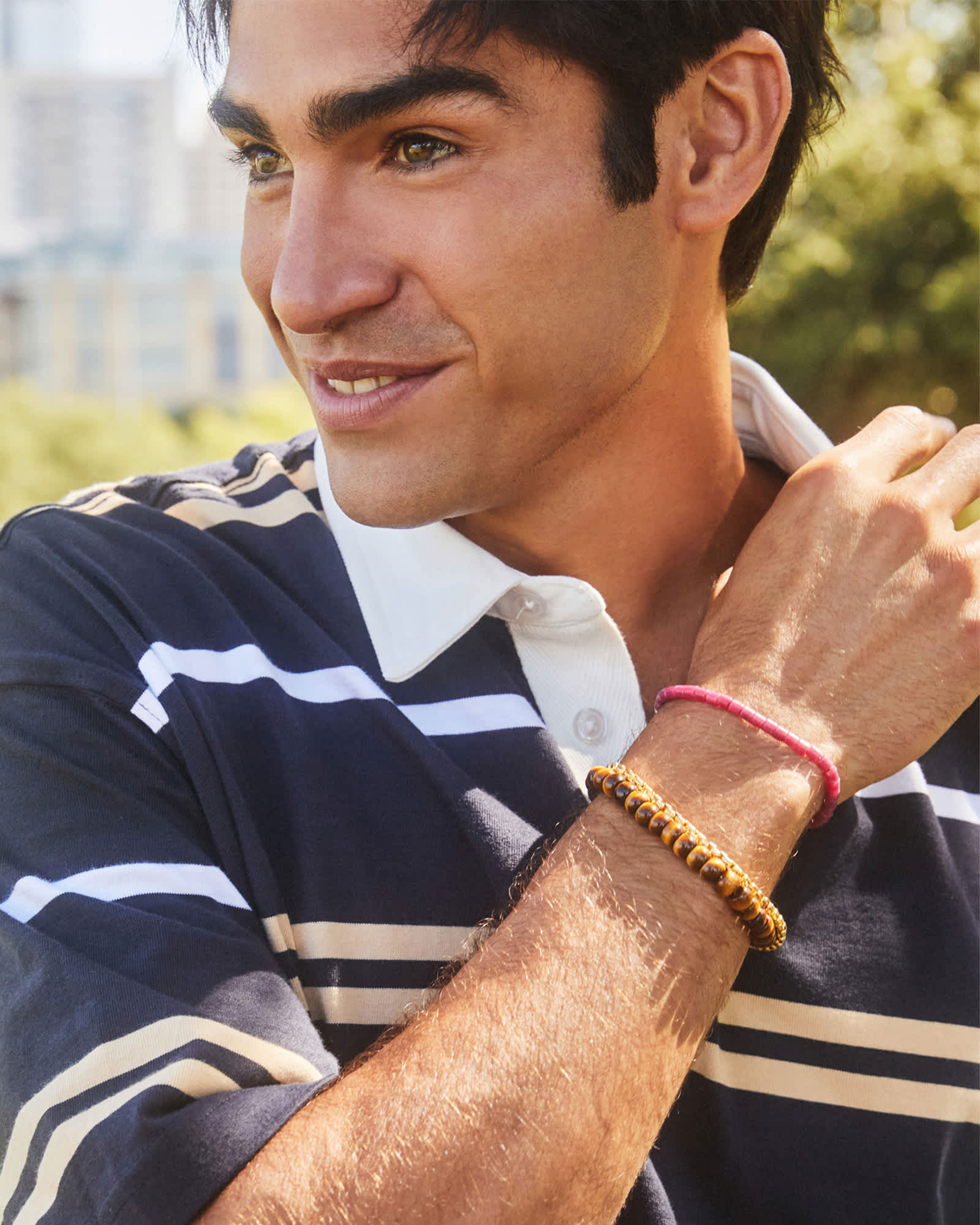 grey-oxidized-sterling-silver-beaded-bracelet-in-maroon