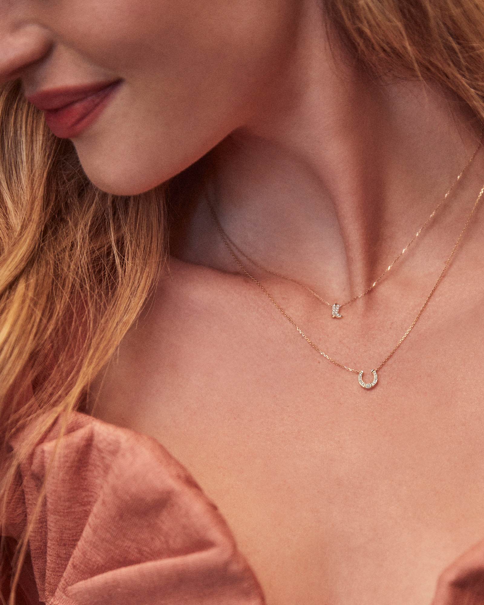 noble-14k-yellow-gold-horseshoe-short-pendant-necklace-in-white-diamond-swarovski