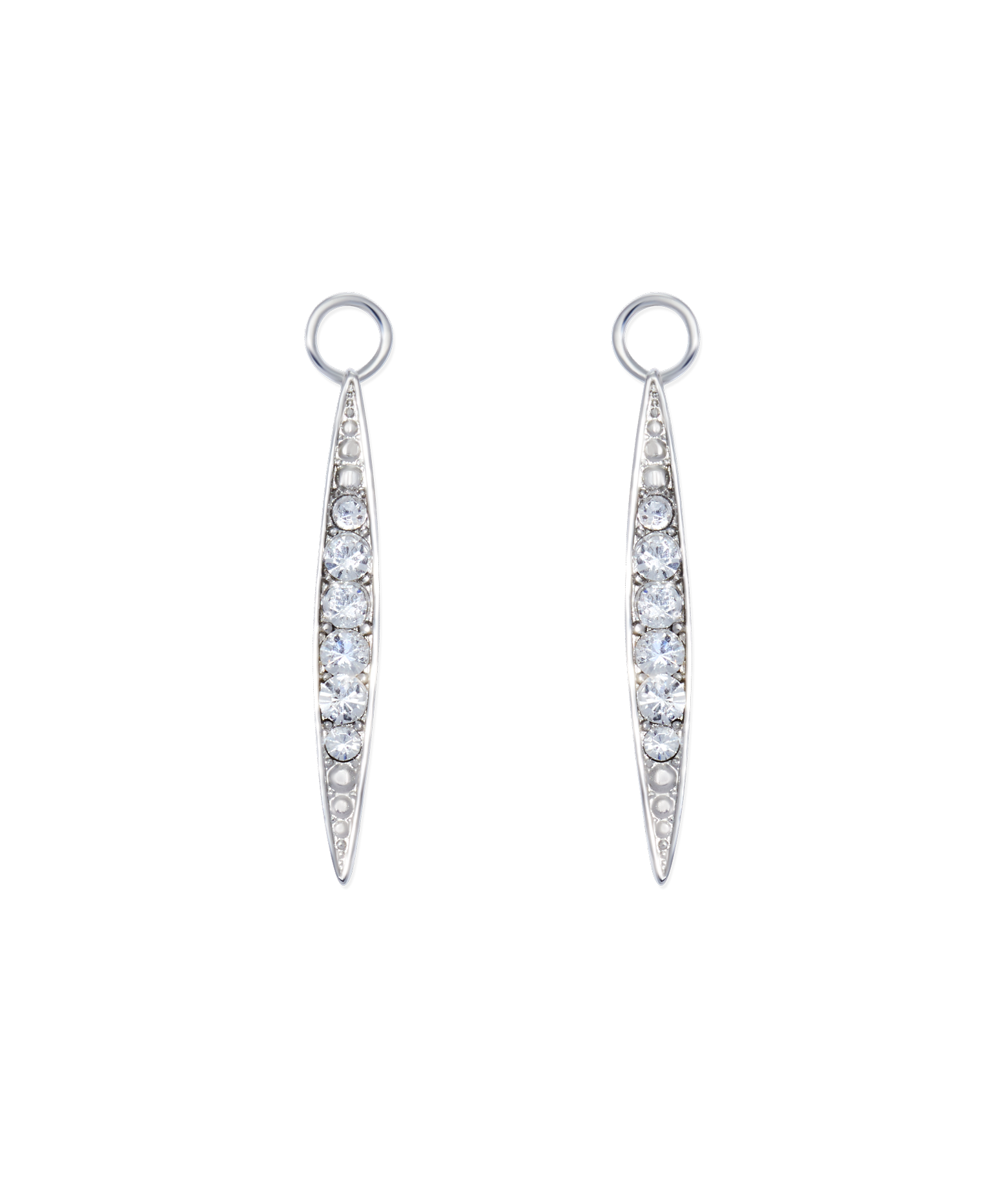 Comet Trail Huggie Charms