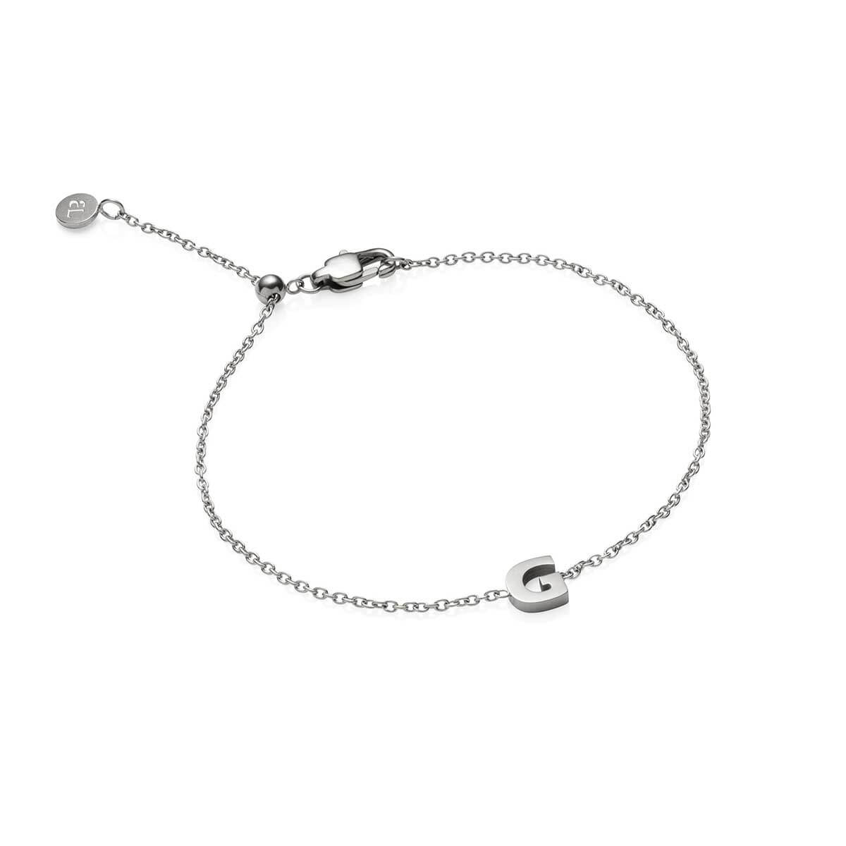 Initial Bracelet (Silver)