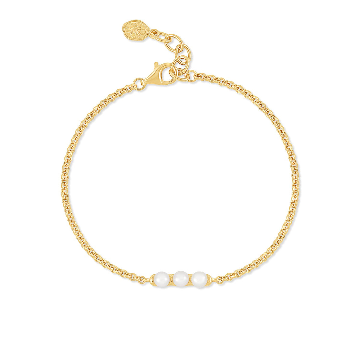 Triple Luna Pearl™ Row Bracelet