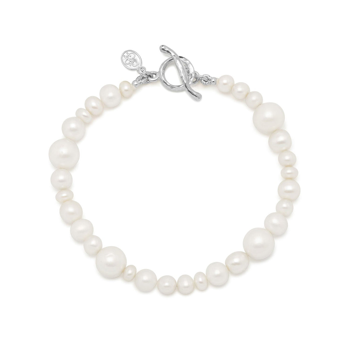 Mixed White Freshwater Luna Pearl™ Bracelet
