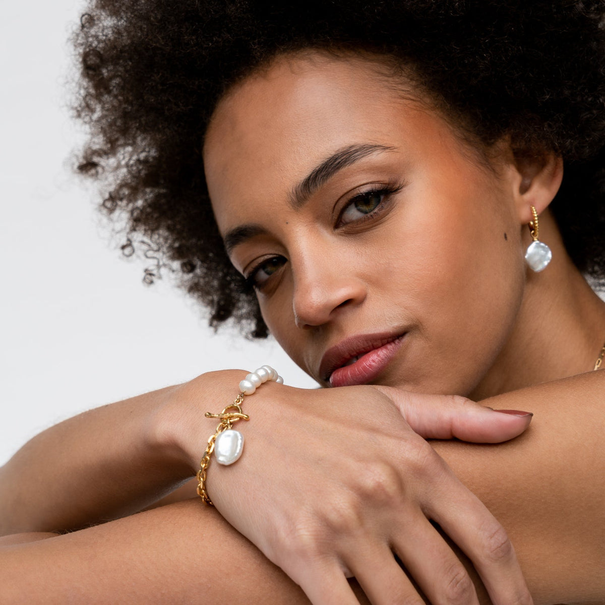 Keshi Luna Pearl™ Chain Bracelet