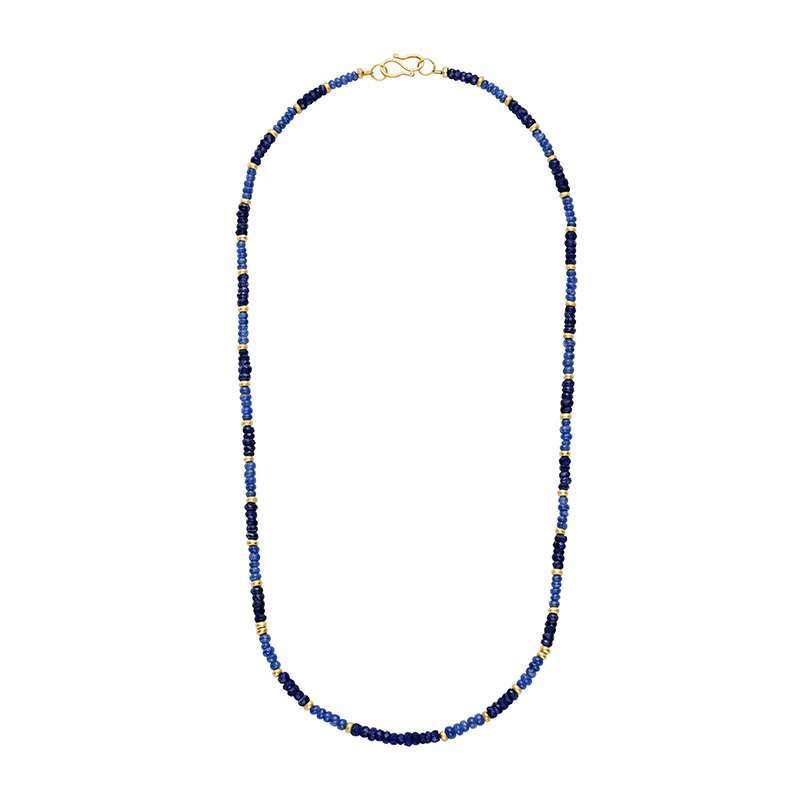 The Lakshmi Sapphire Bead Necklace