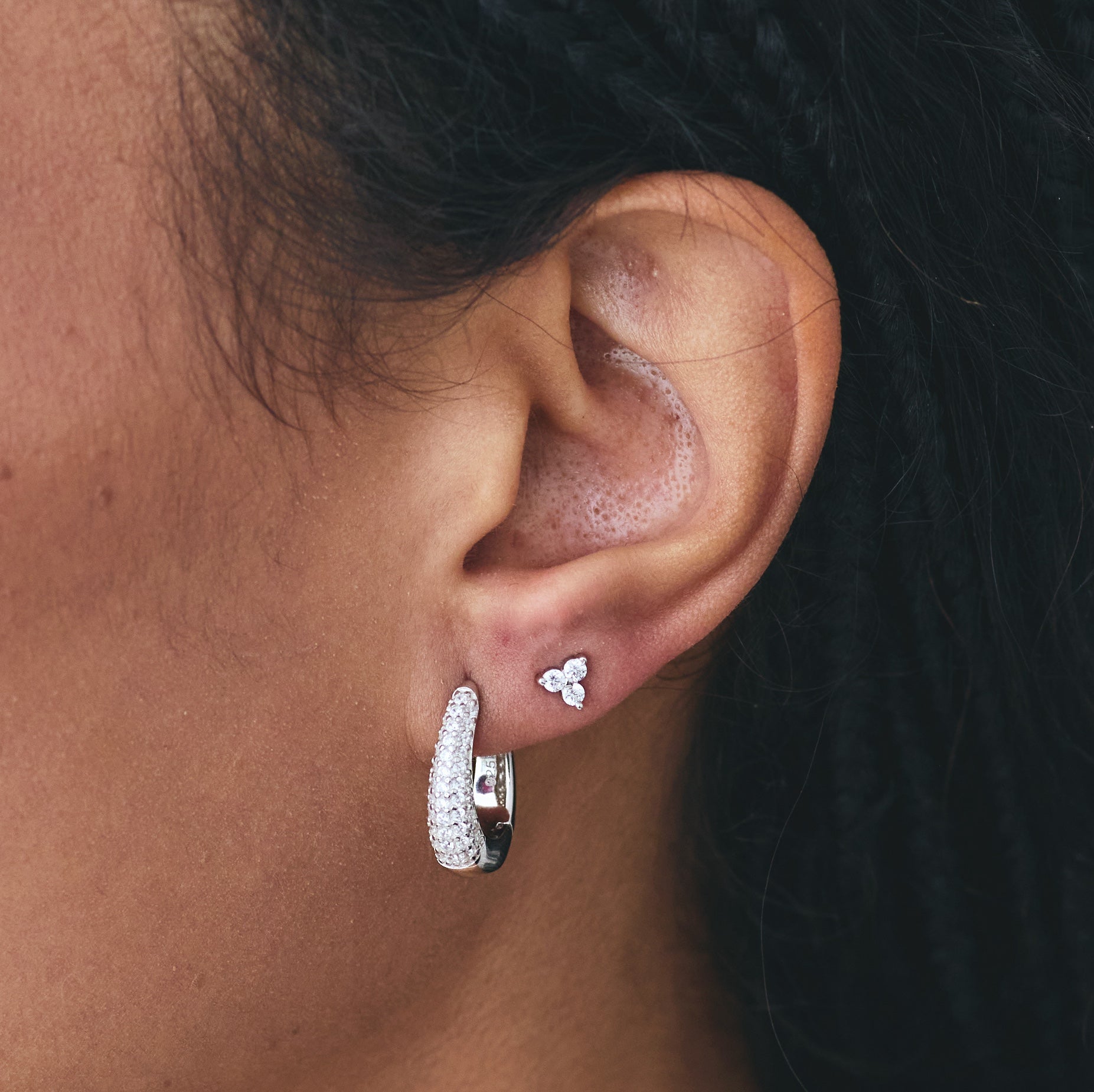 Norie Studs Silver