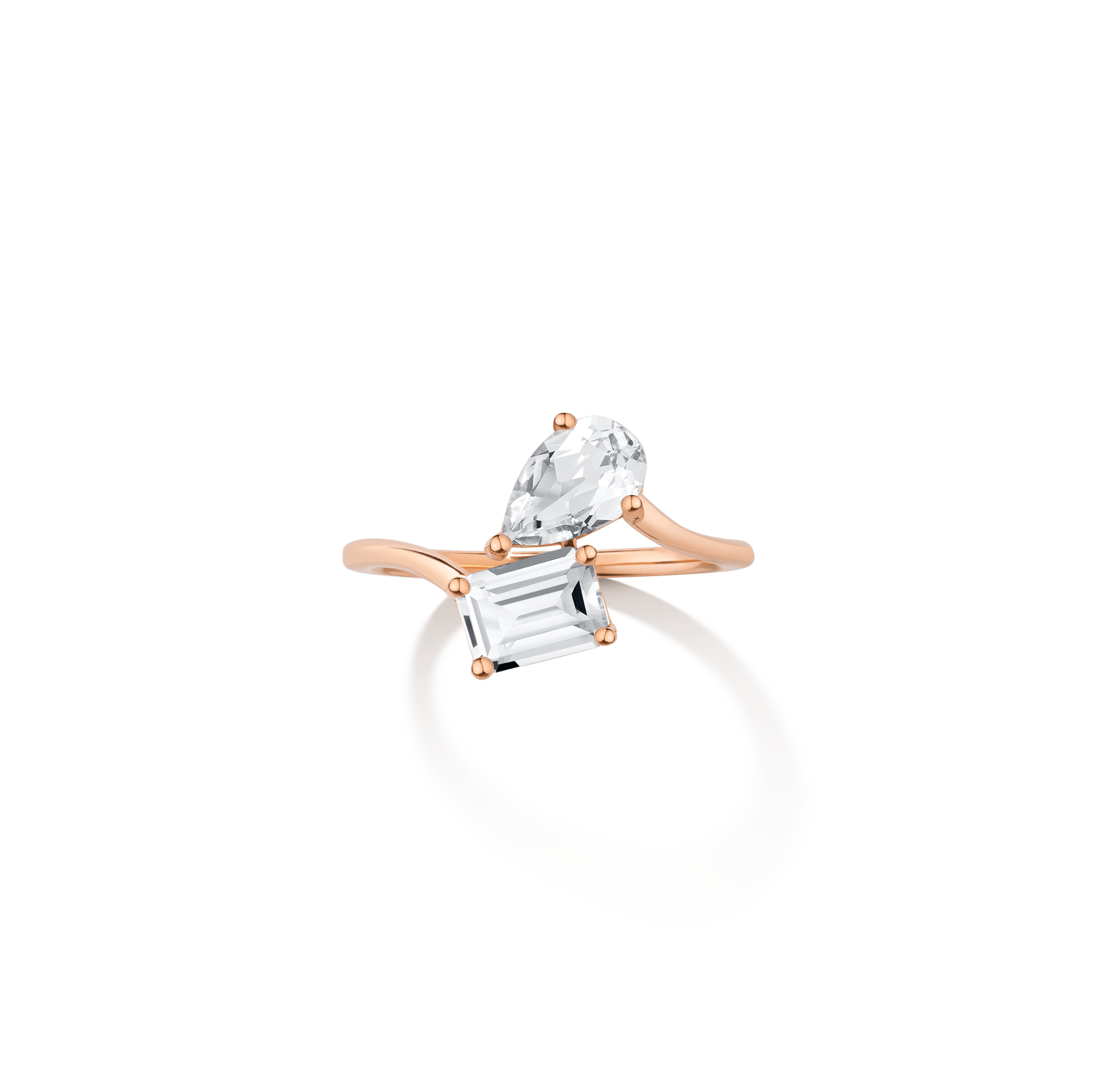 Toi et Moi Gemstone Heirloom Ring