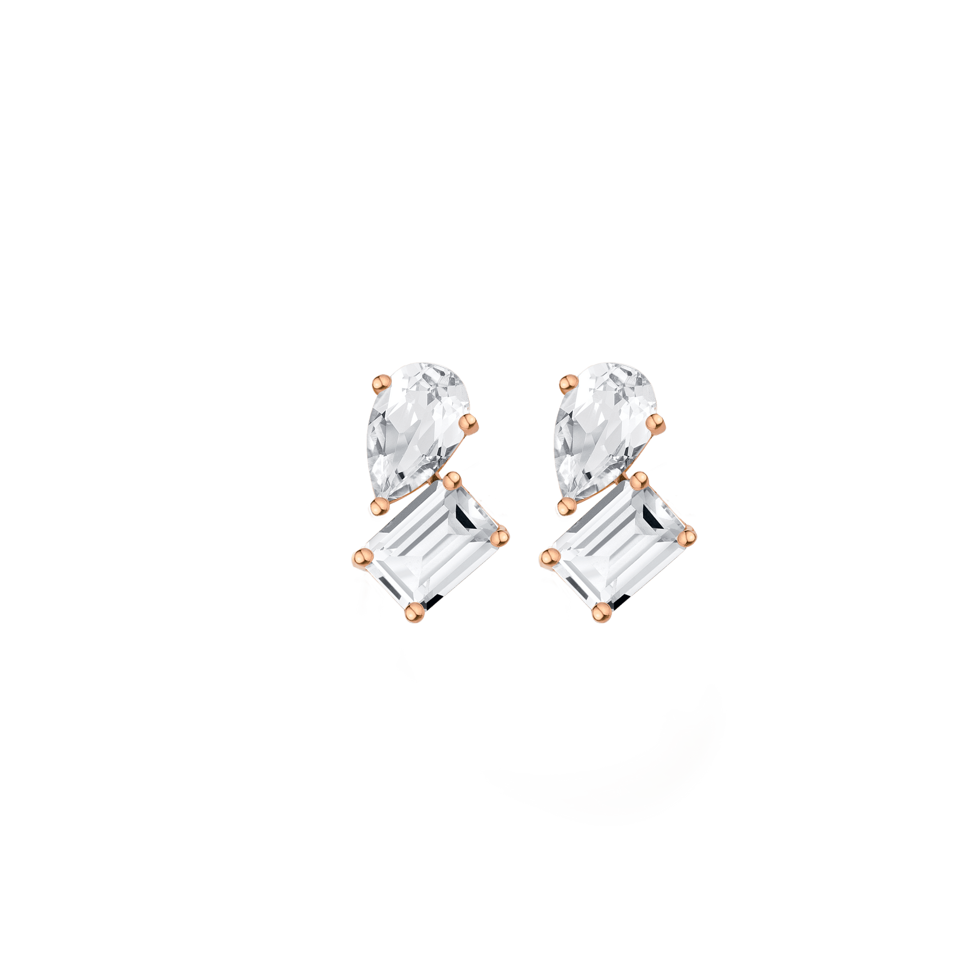 Toi et Moi Gemstone Heirloom Earring