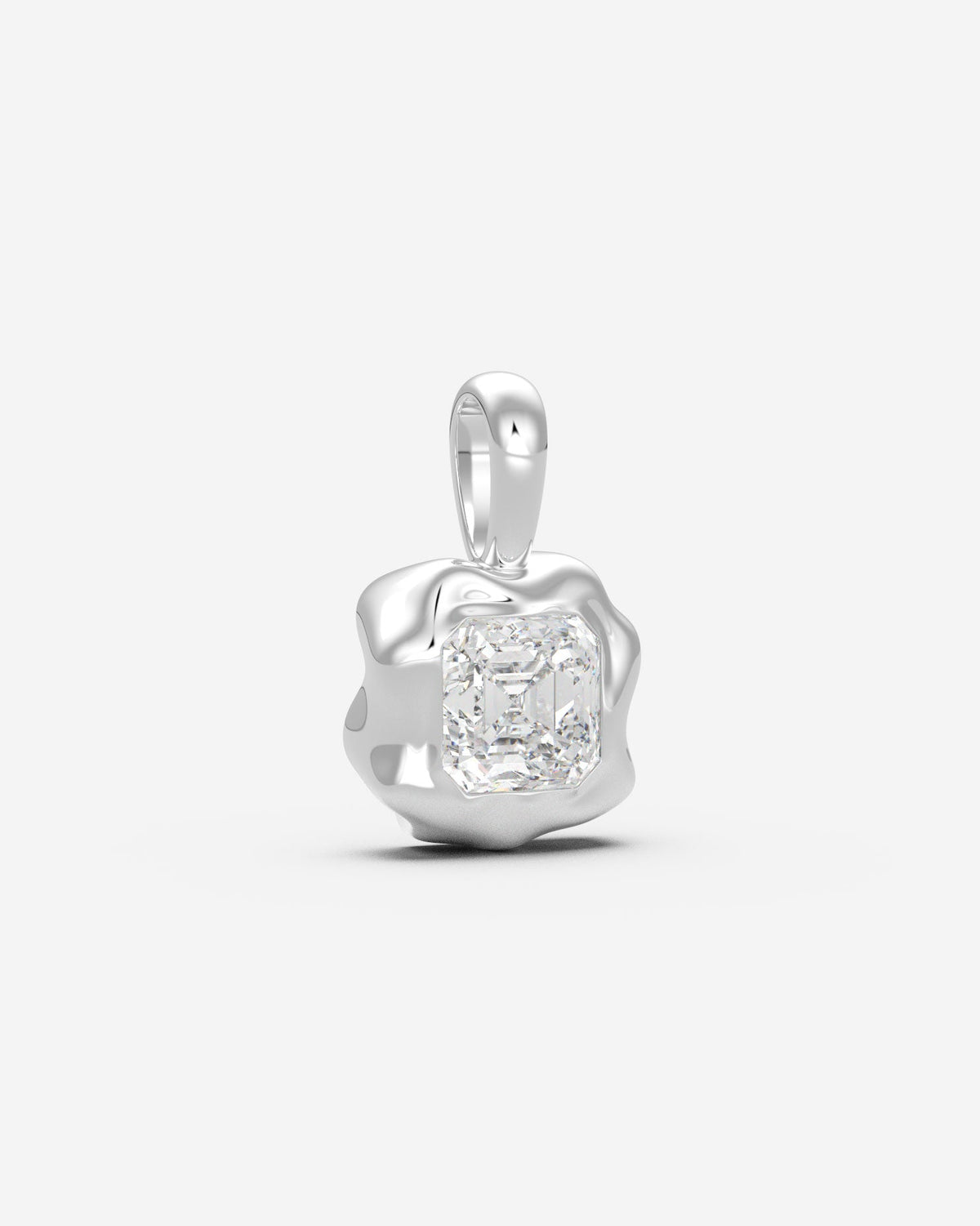 The Legacy Diamond Pendant — Asscher