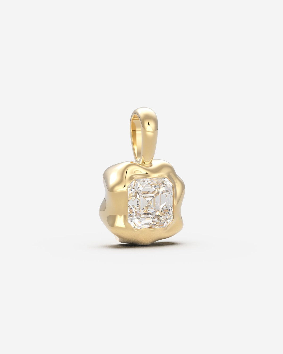 The Legacy Diamond Pendant — Asscher