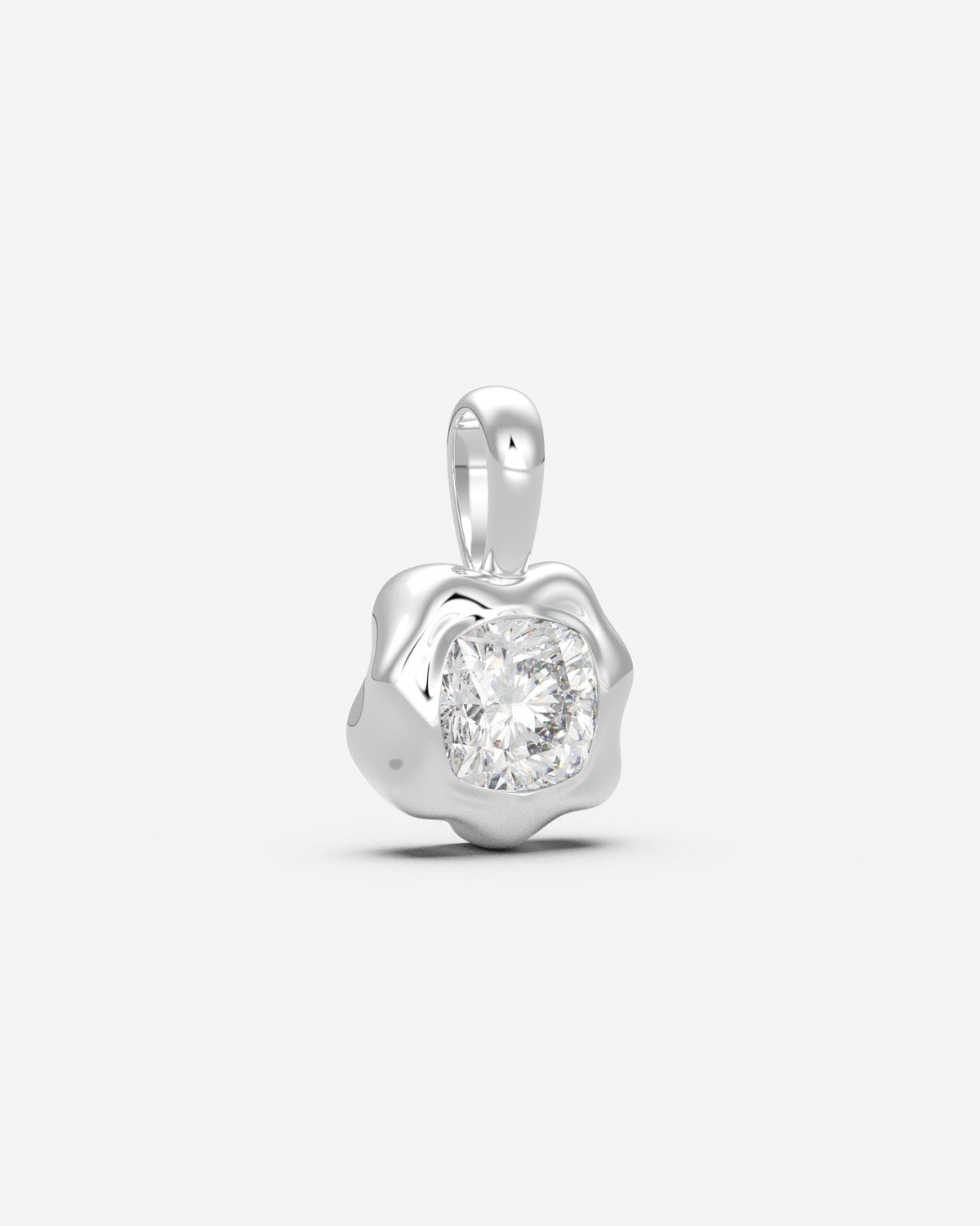 The Legacy Diamond Pendant — Cushion