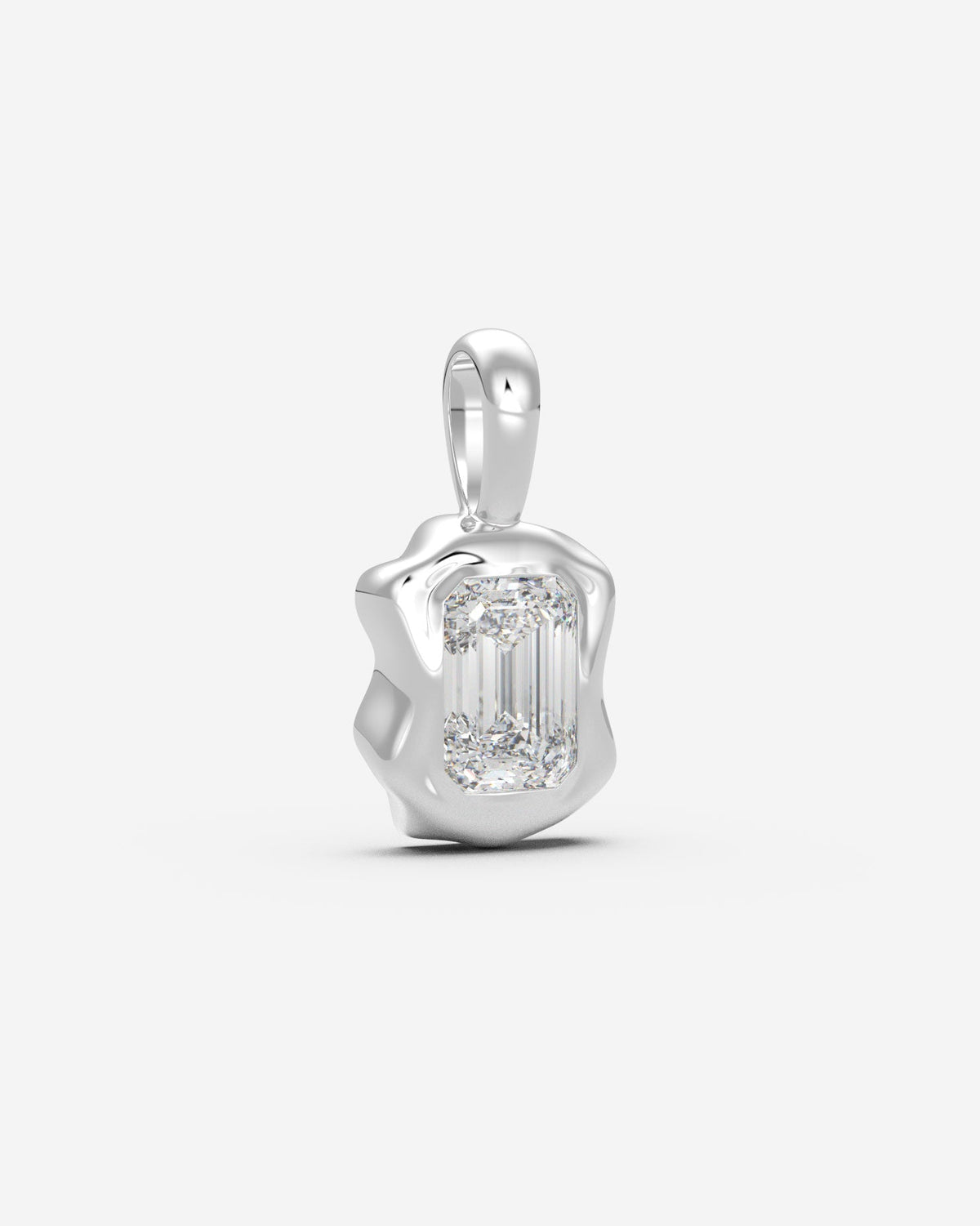 The Legacy Diamond Pendant — Emerald