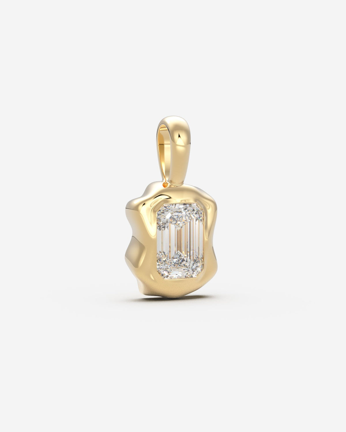 The Legacy Diamond Pendant — Emerald