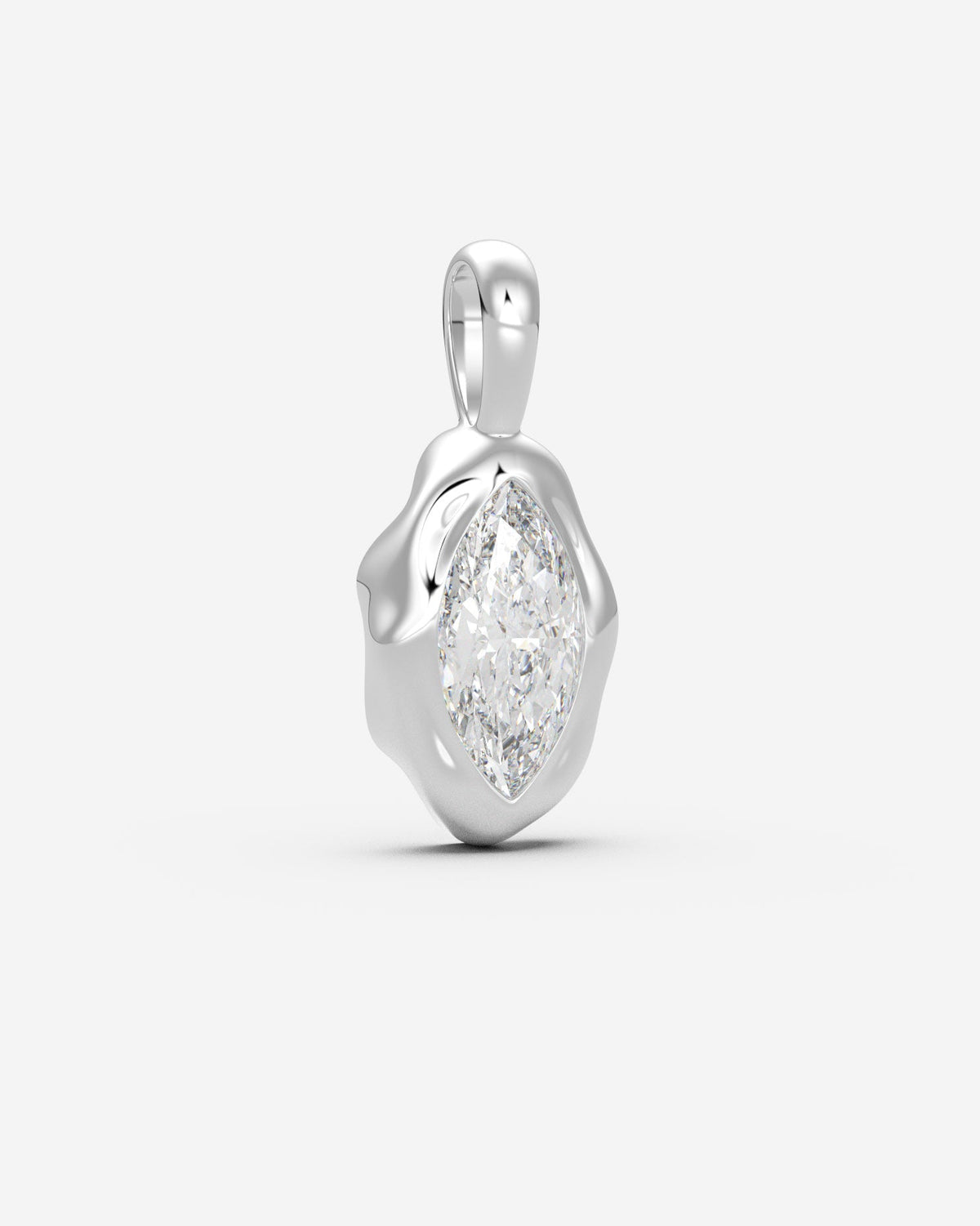 The Legacy Diamond Pendant — Marquise