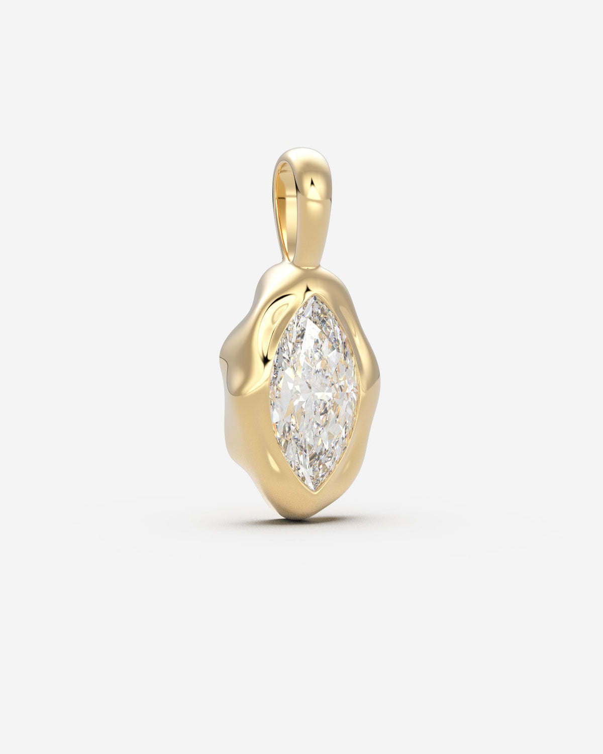 The Legacy Diamond Pendant — Marquise
