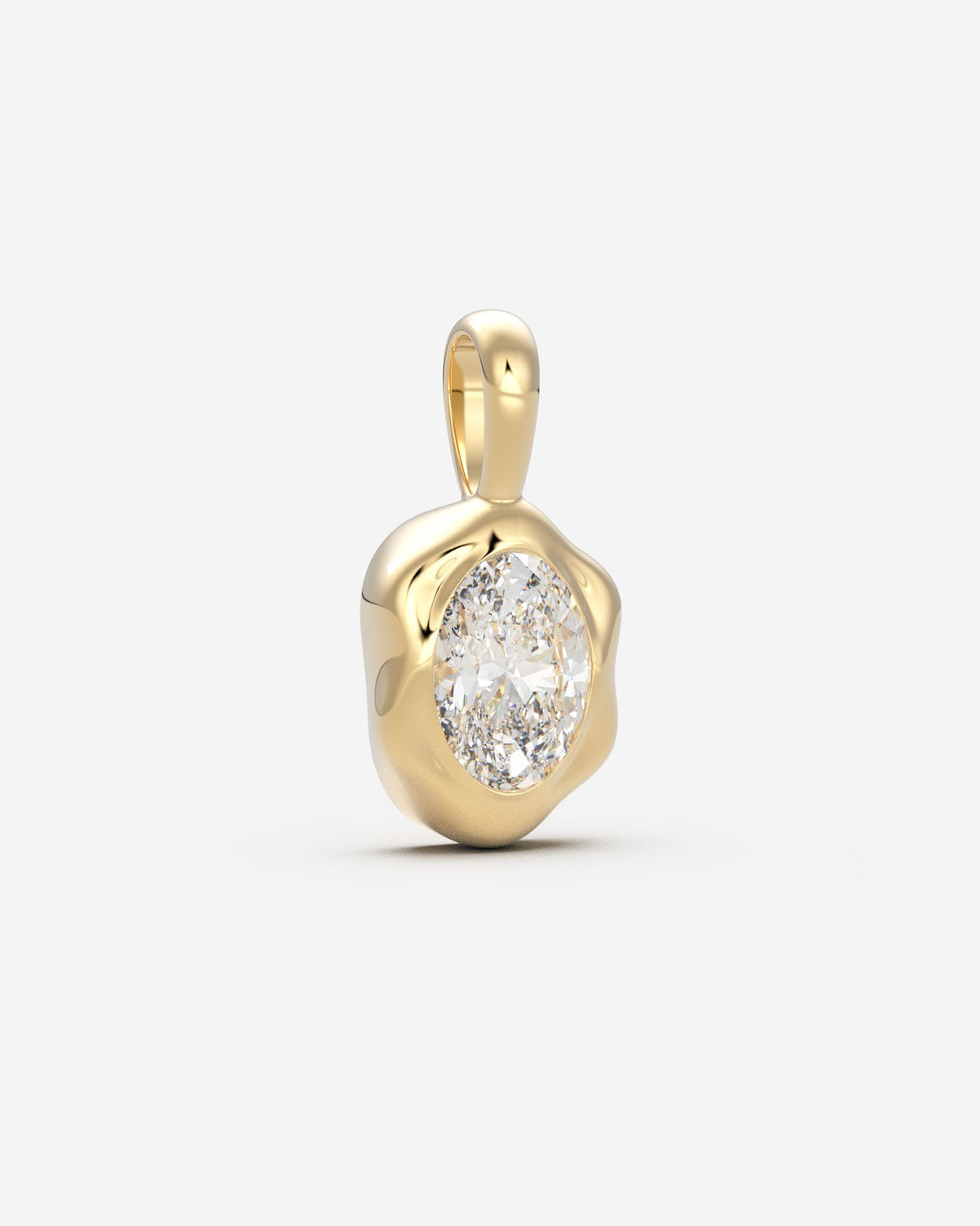 The Legacy Diamond Pendant — Oval