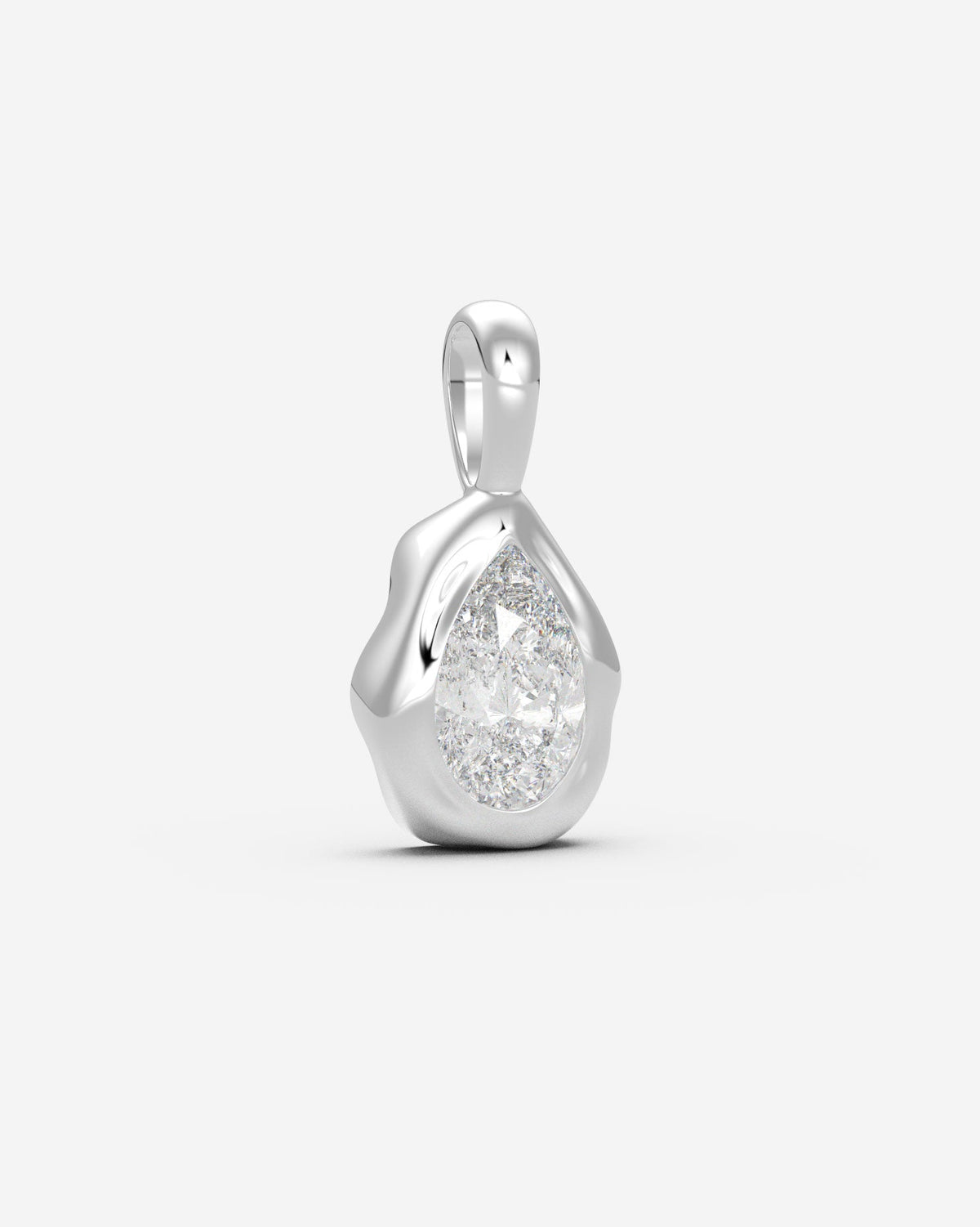 The Legacy Diamond Pendant — Pear
