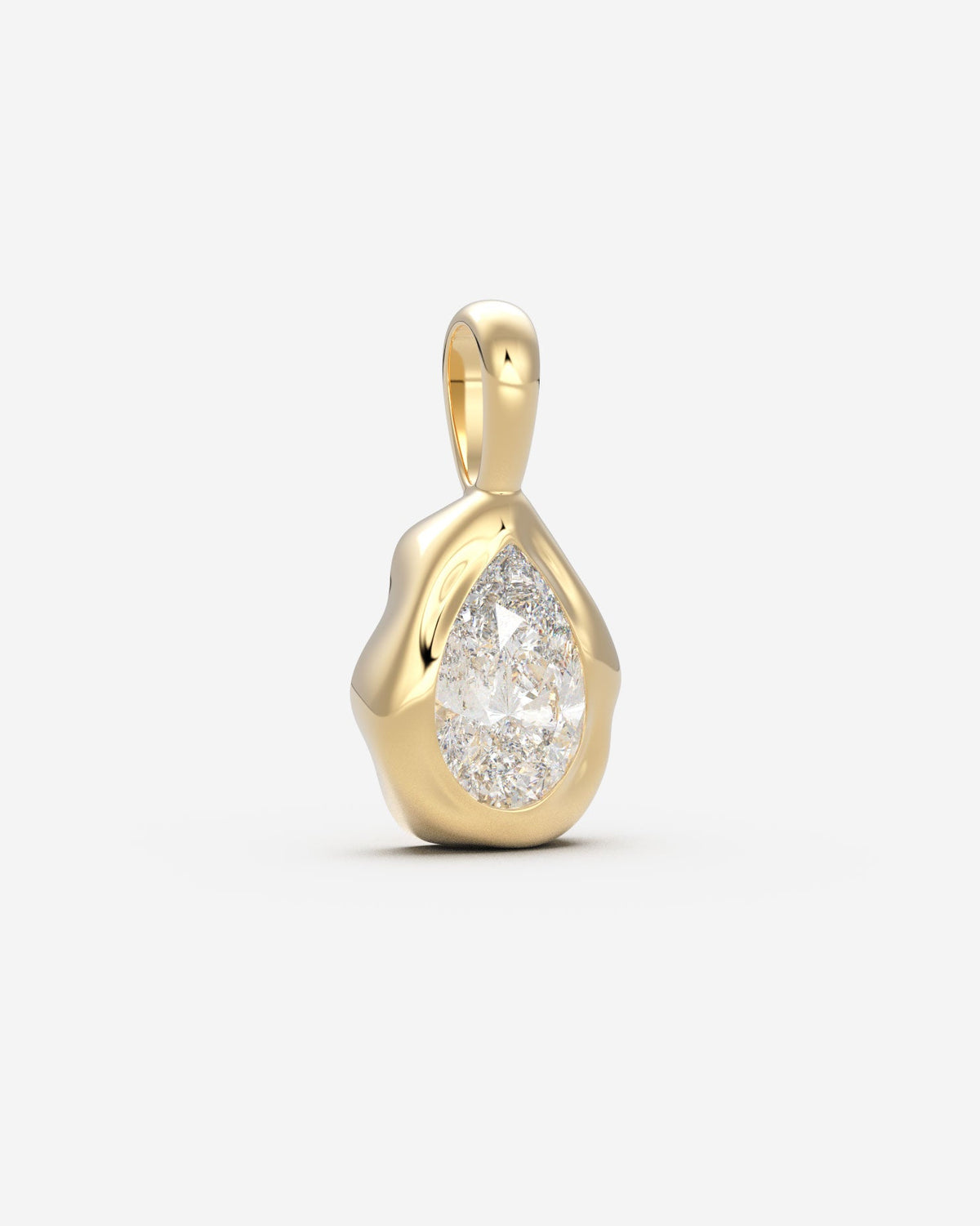 The Legacy Diamond Pendant — Pear