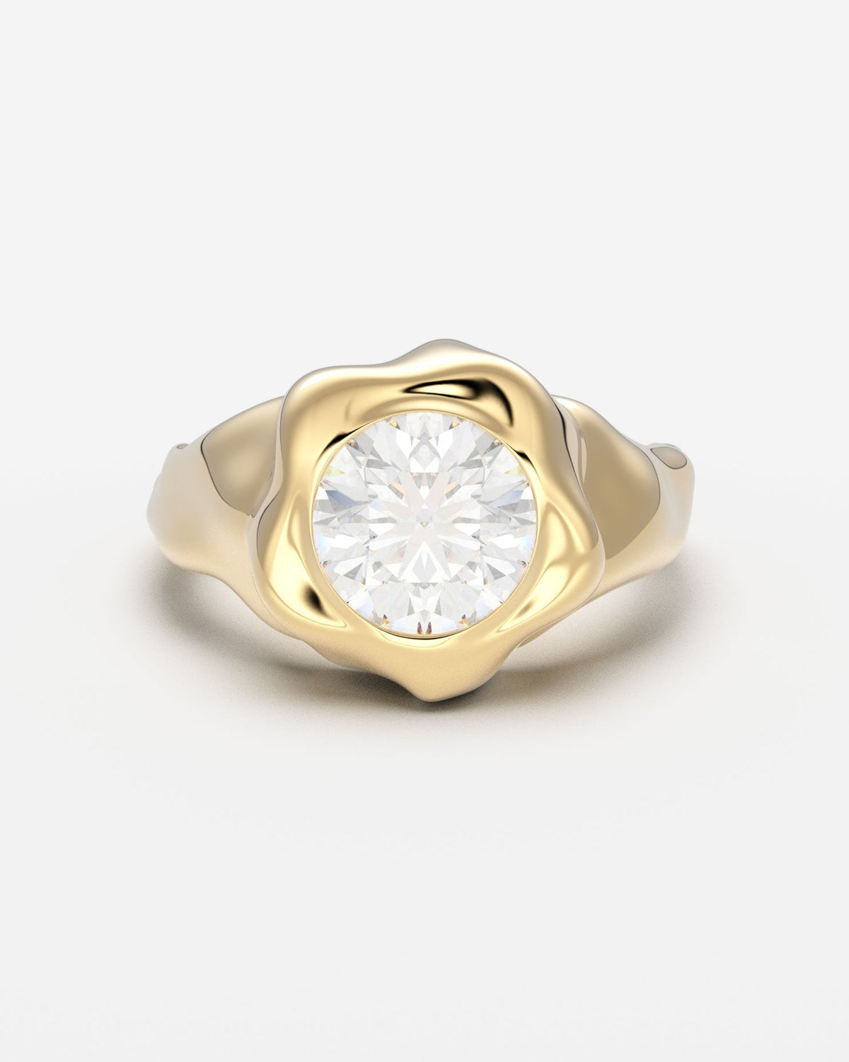 The Legacy Diamond Signet — Round