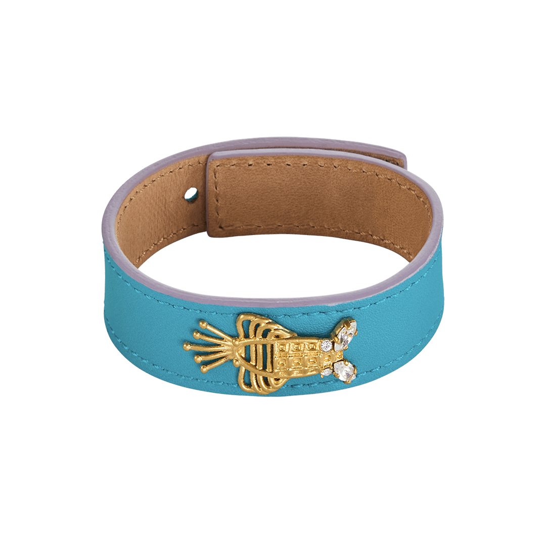 Lobster Leather Bracelet