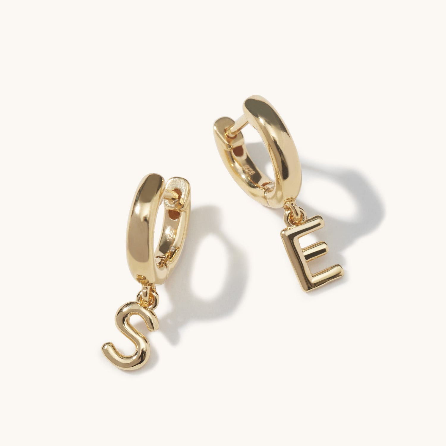 Love Letter Hoops Gold