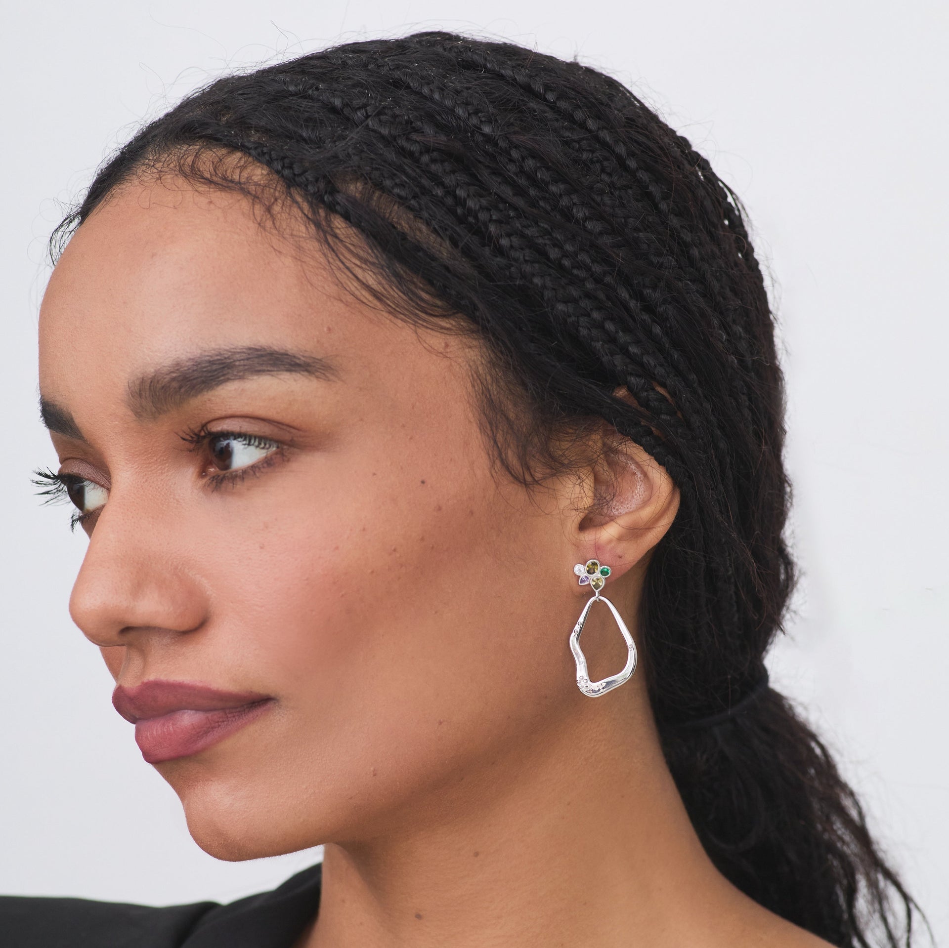 Lola Earrings Silver