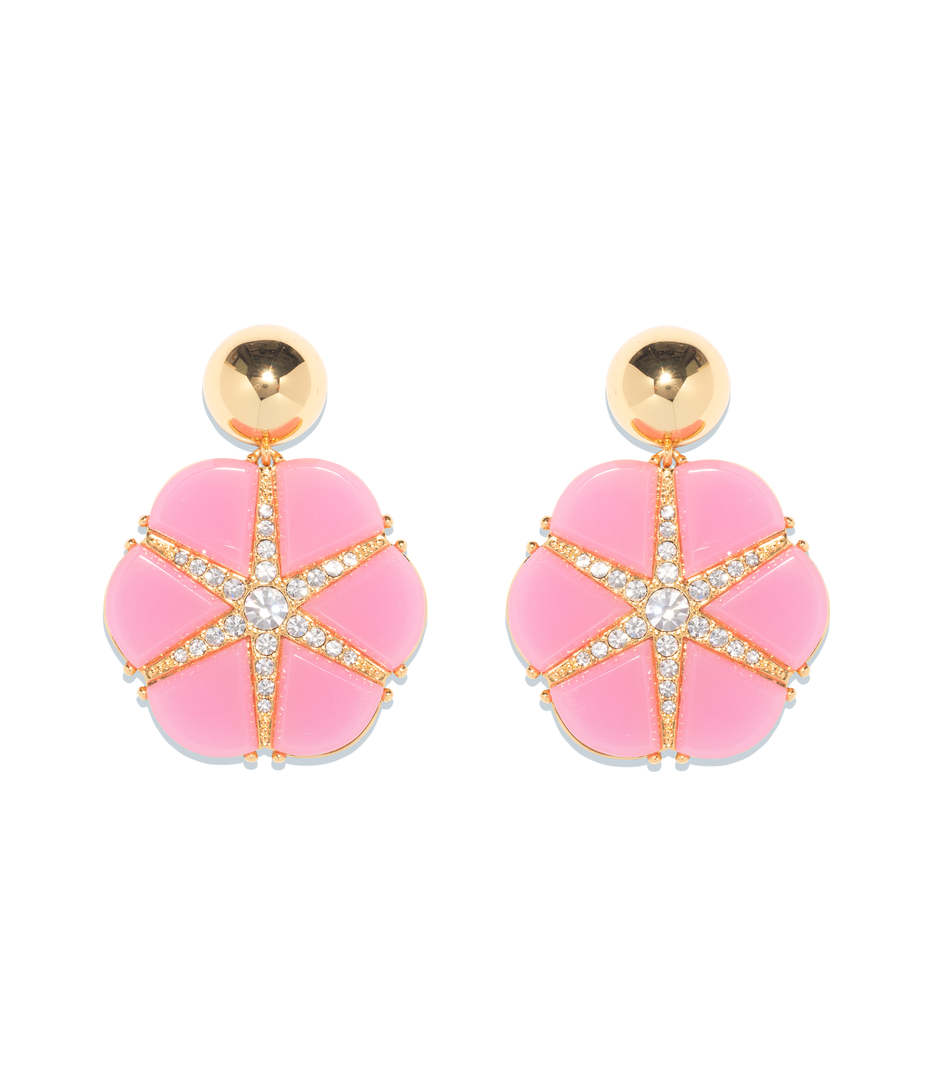 Rosemary Statement Earring in Pink