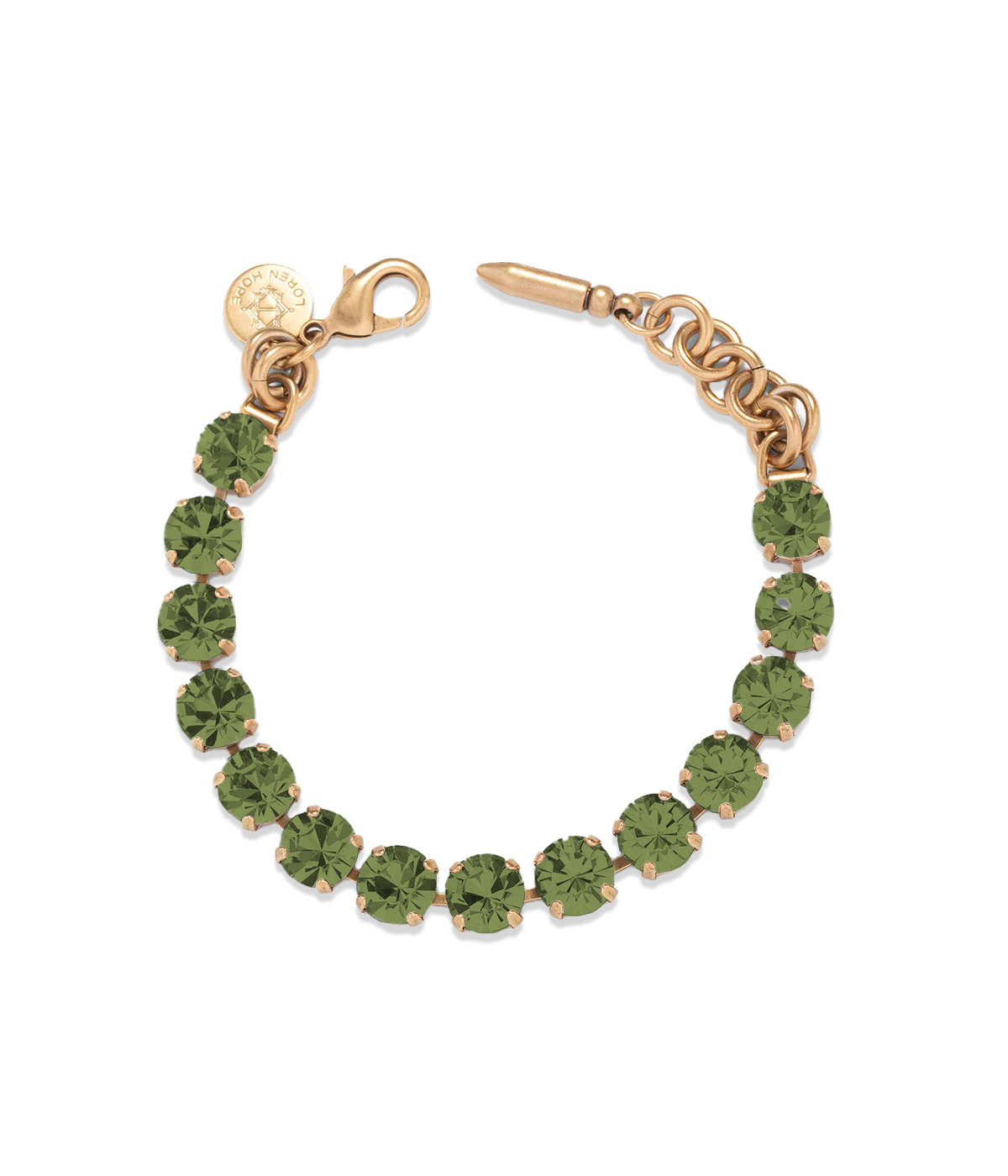 Arista Bracelet in Olivine