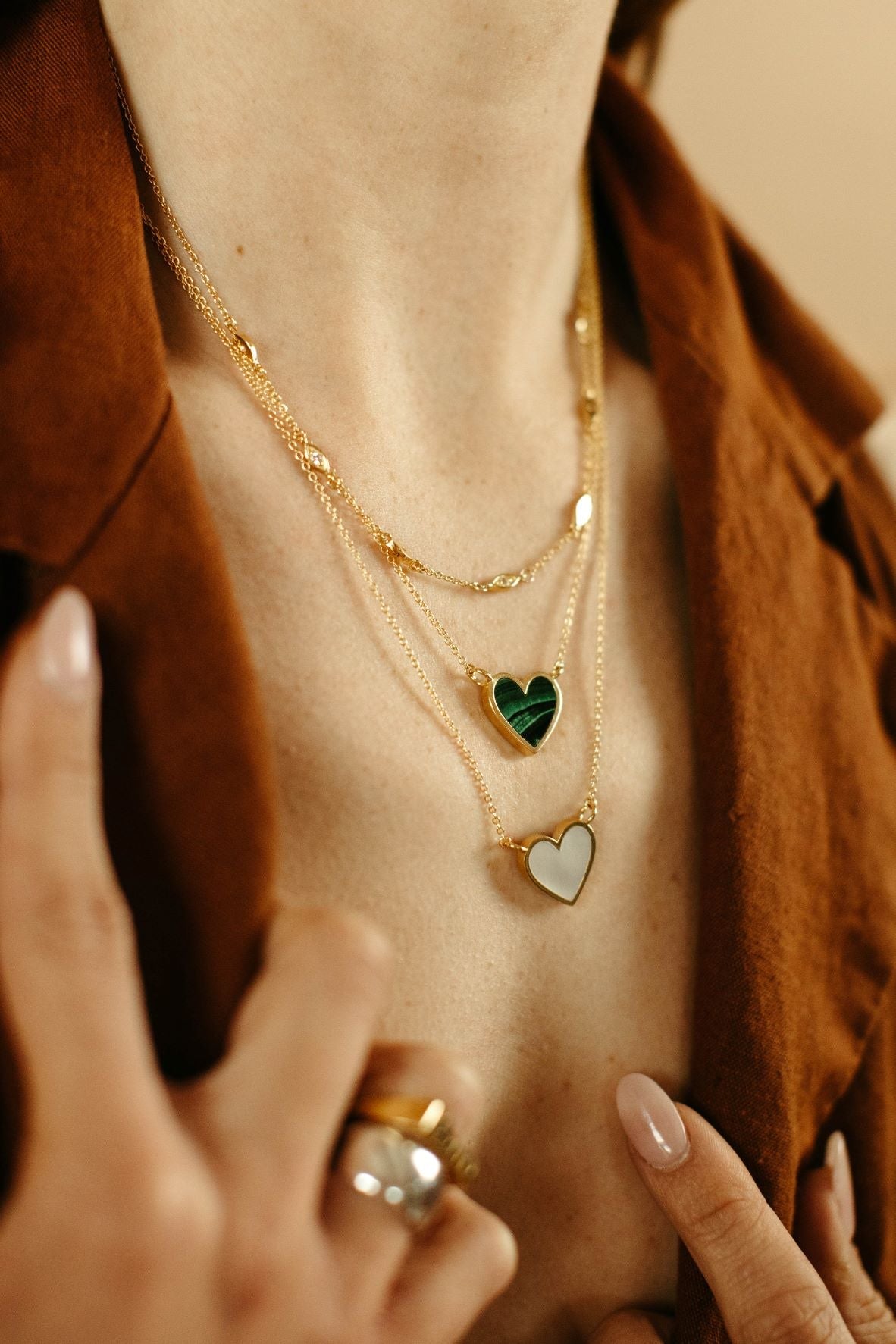 Lovestruck Necklace - Malachite