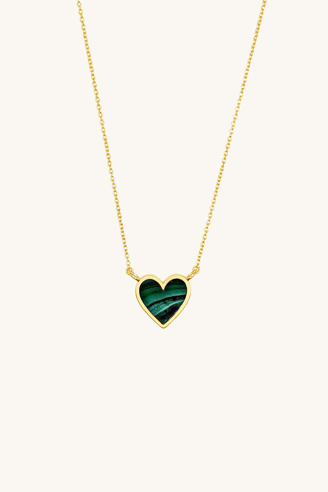 Lovestruck Necklace - Malachite