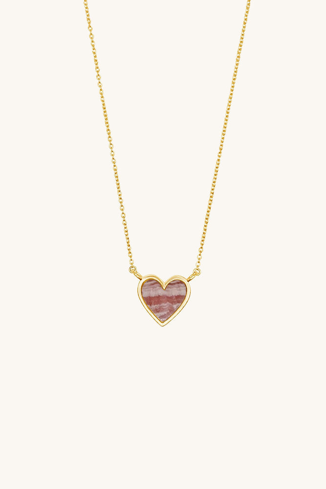 Lovestruck Necklace - Rhodochrosite