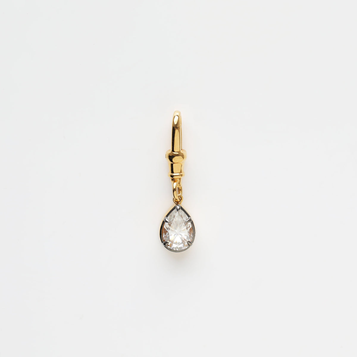 Louise Thompson Chapters Moissanite Dog Clip Pendant