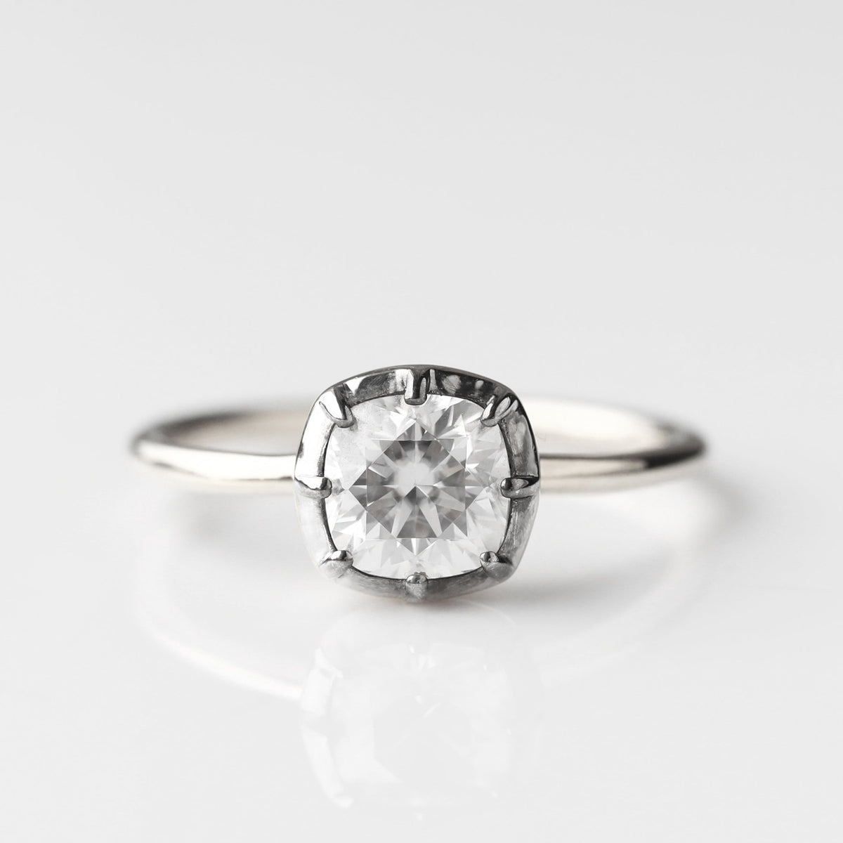 Louise Thompson Chapters Georgian Moissanite Ring