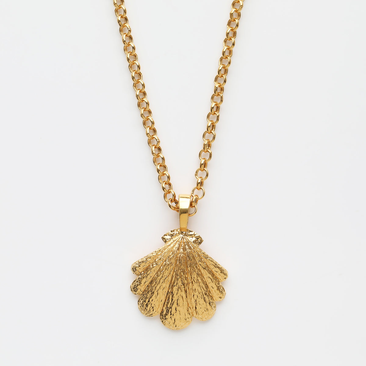 Luxe Shell Pendant Necklace