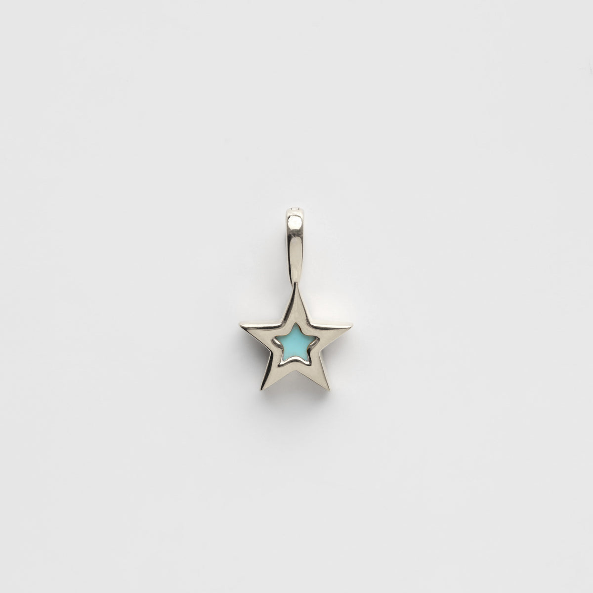 Azure Turquoise Star Pendant