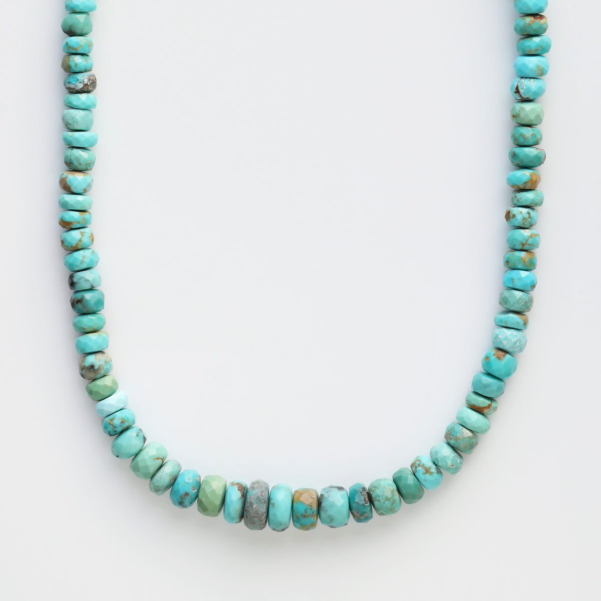 Firoza Turquoise Beaded Necklace