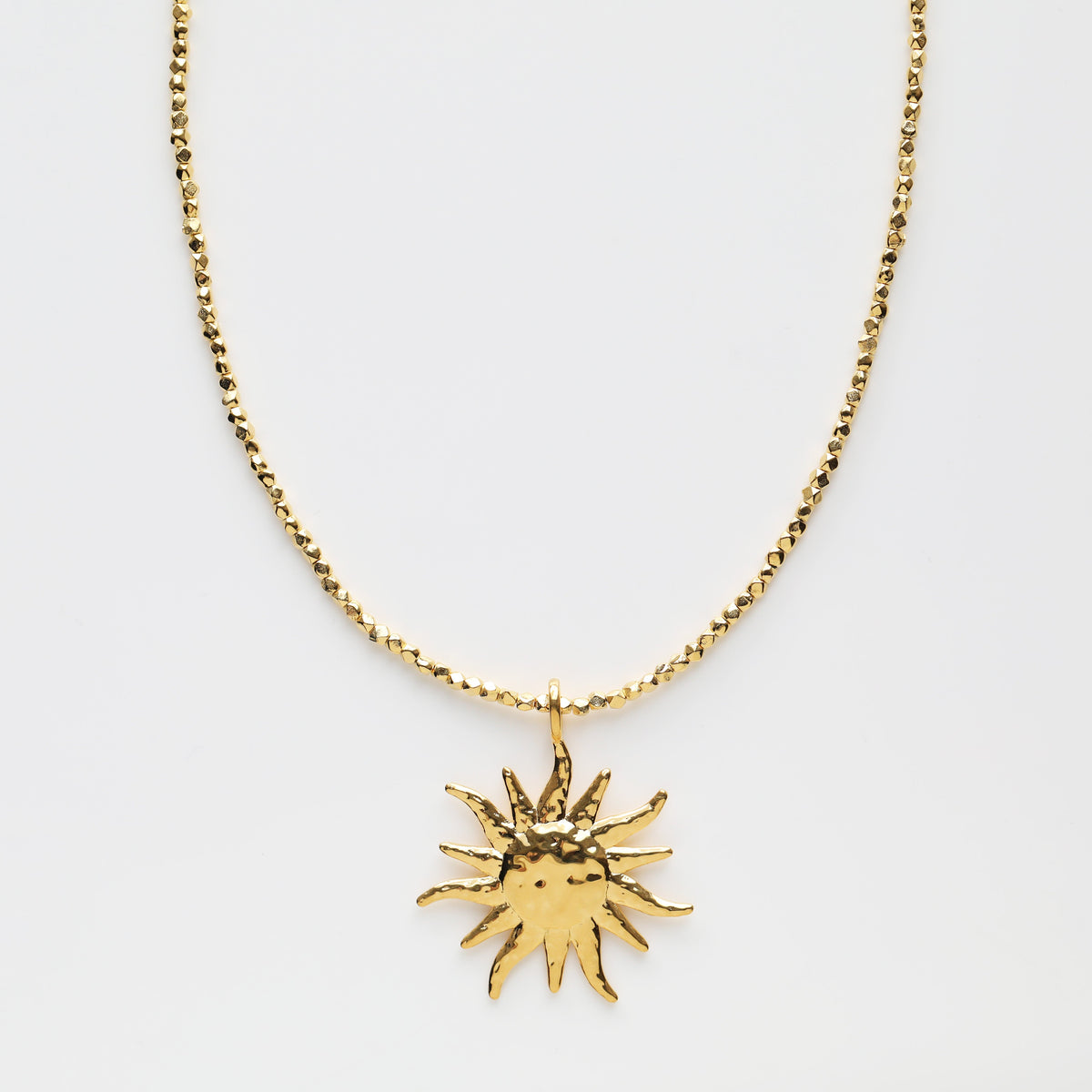 Aurelia Sun Pendant on Soleil Chain